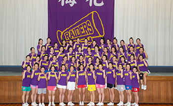 梅花女子大学チアリーディング部RAIDERS