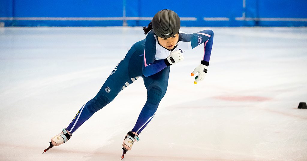 立教大学 松山雛子選手 競技以外にもいろいろな経験をすることが人間としての成長につながる ショートトラックスピードスケート アスリート ビジョンweb 勝てるカラダをつくる学生アスリート応援マガジン